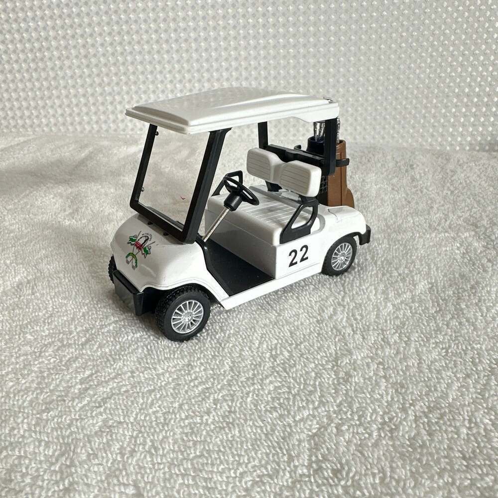 KiNSFUN Die Cast Metal Golf Cart Model with Pull Back Action (4.5 Inch) - Picture 2 of 5